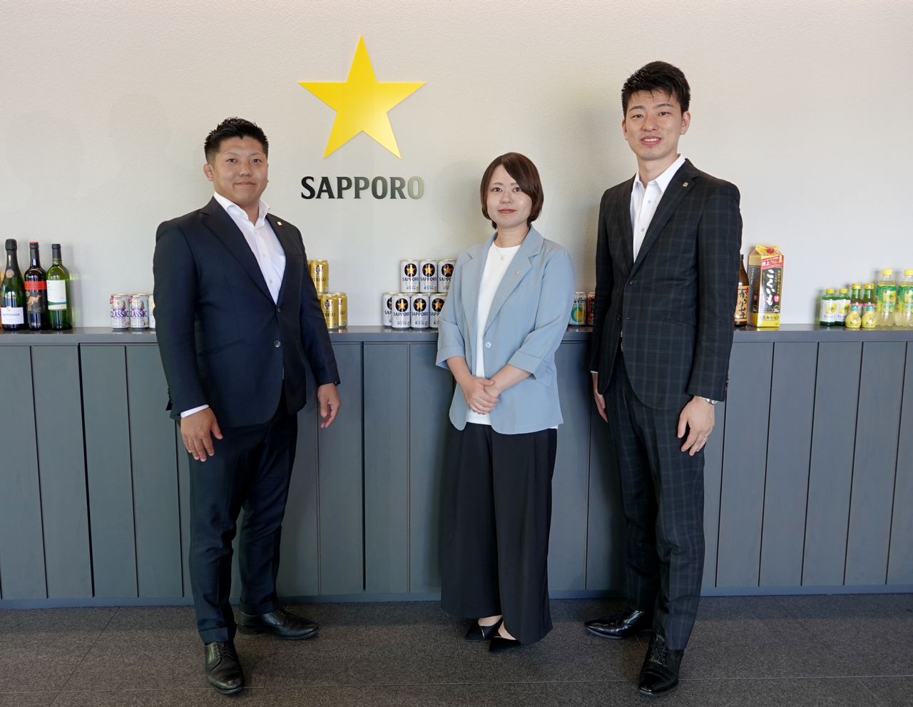 取材対応者写真